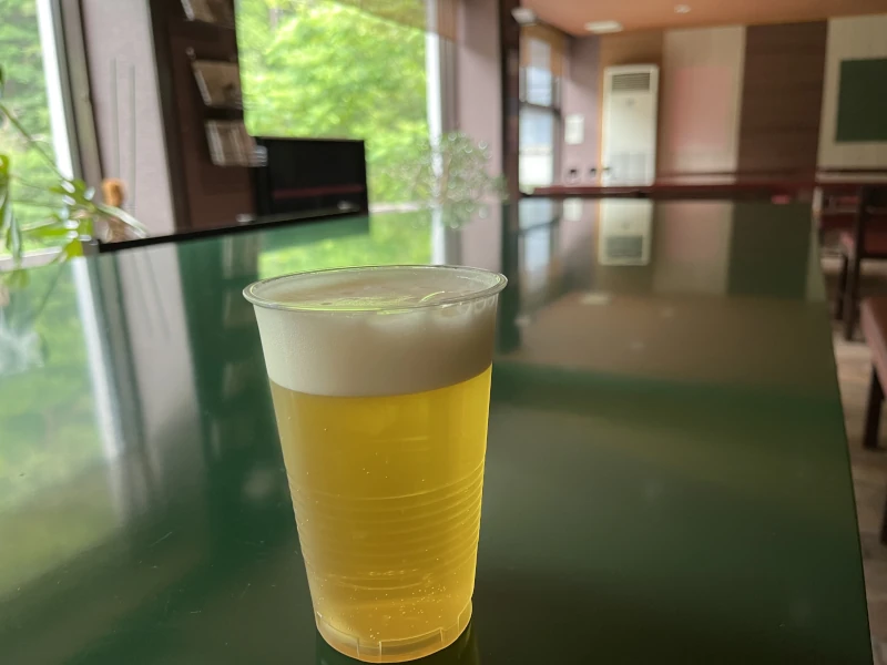 キンキンに冷えた生ビール