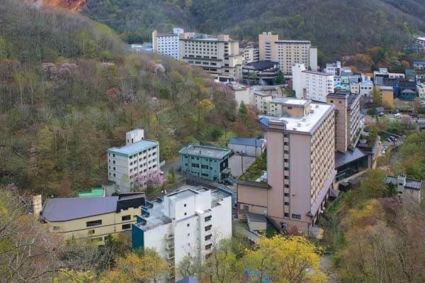 登別温泉街