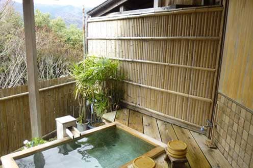 花鳥風月の宿 浮月-露天風呂