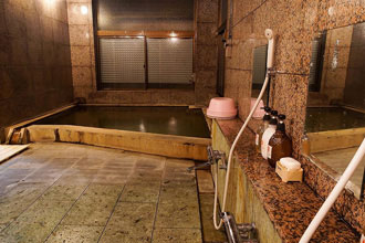 塩原常盤ホテルの大浴場