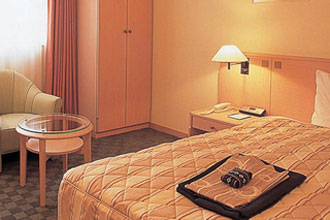 すすきののホテルの客室の一例