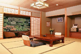 徳島グランドホテル偕楽園の客室の一例