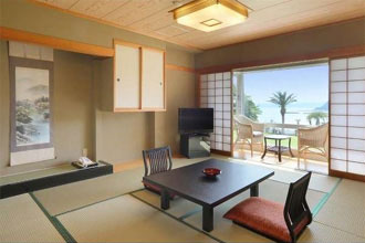 鴨川ヒルズリゾートホテルの客室の一例