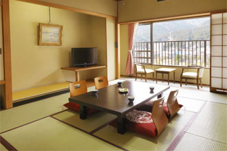 ホテル鬼怒川御苑の客室の一例